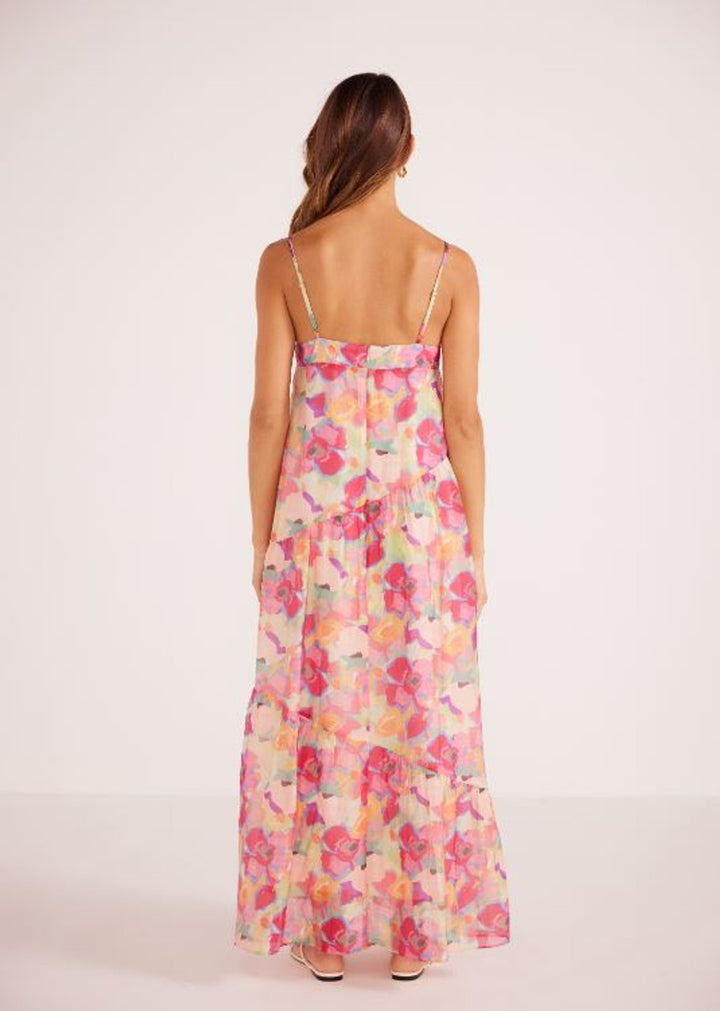 Mink Pink Freyano Maxi Dress- Bright Floral