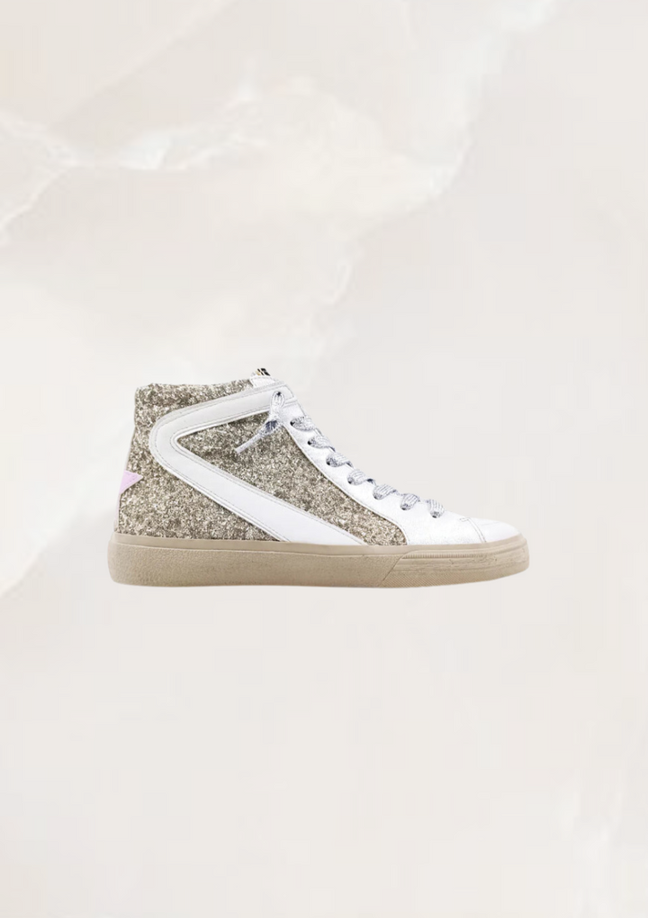 Shu Shop Rooney Sneaker- Pearl Glitter