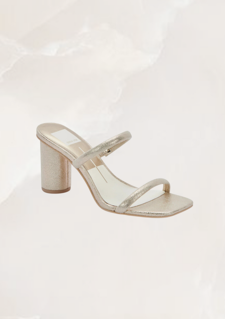 Dolce Vita Noles Heel- Gold Metallic