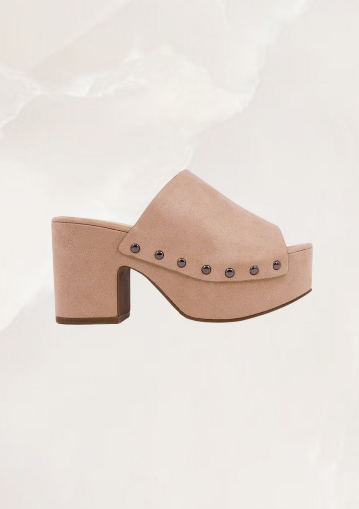 Shu Shop Gina Wedge- sand suede