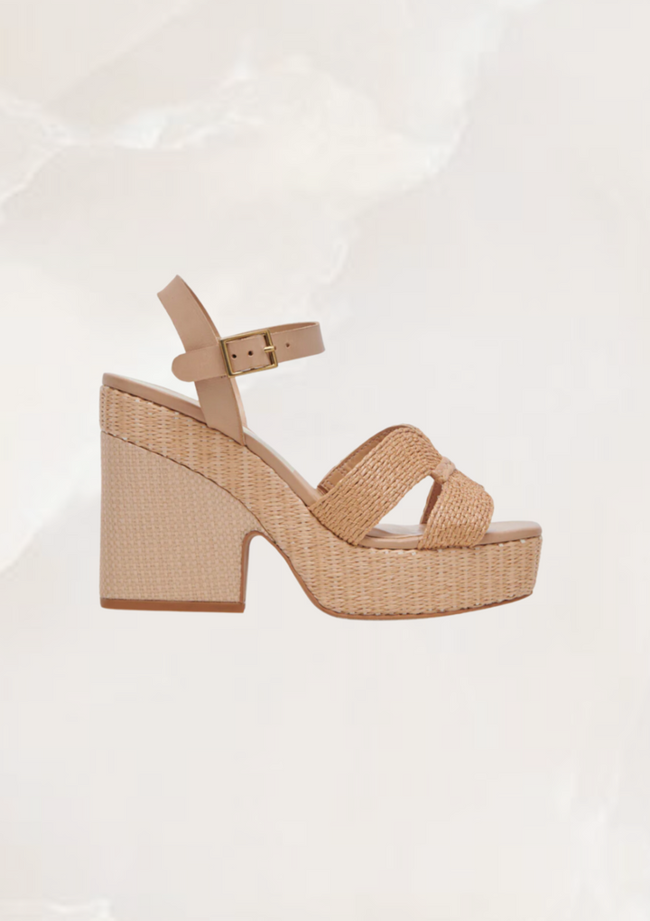 Dolce Vita Cale Heels-LT Natural