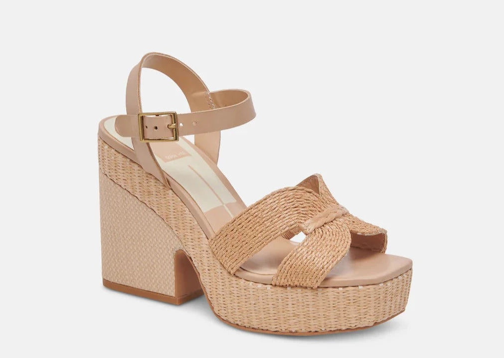Dolce Vita Cale Heels-LT Natural