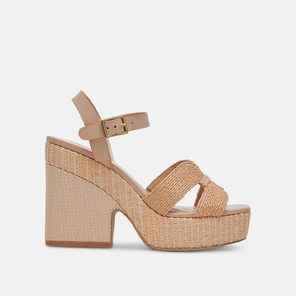 Dolce Vita Cale Heels-LT Natural