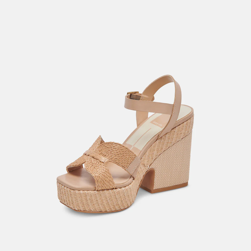 Dolce Vita Cale Heels-LT Natural