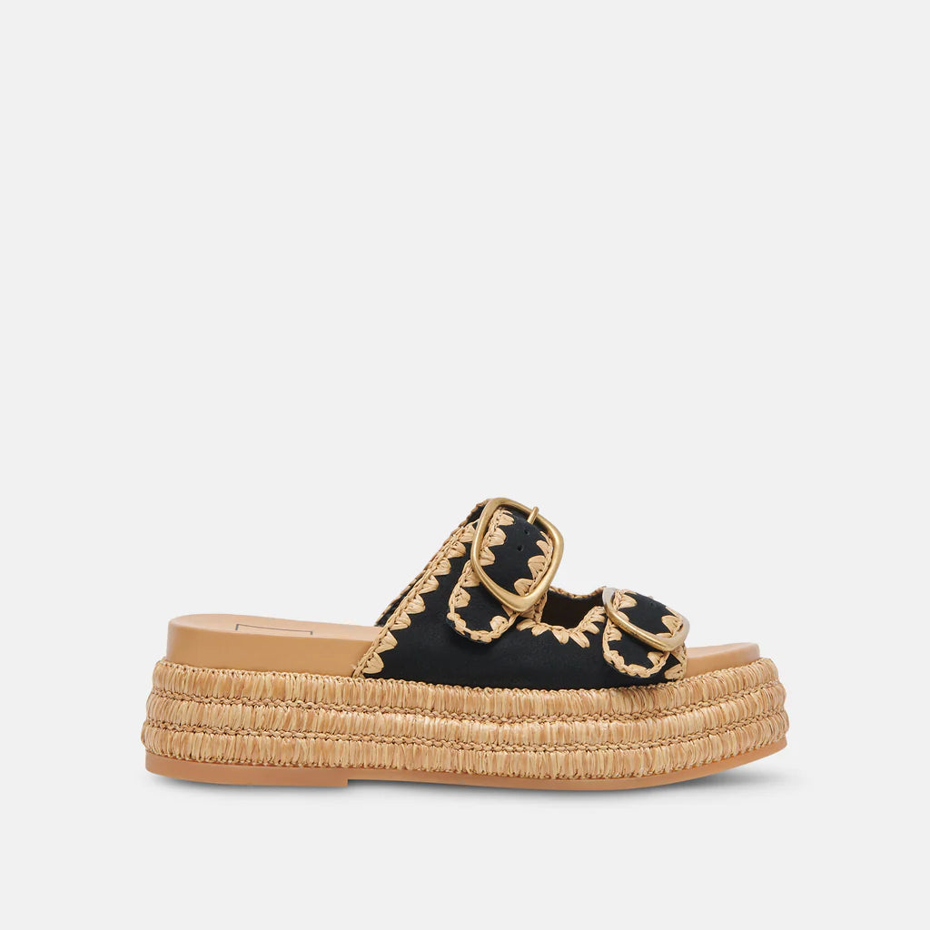 Dolce Vita Wanika Sandals-Onyx Nubuck