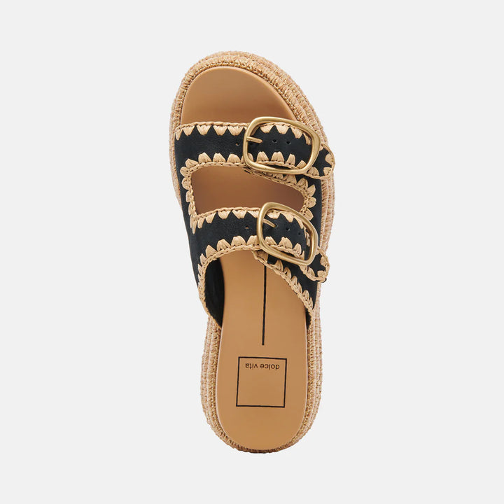 Dolce Vita Wanika Sandals-Onyx Nubuck