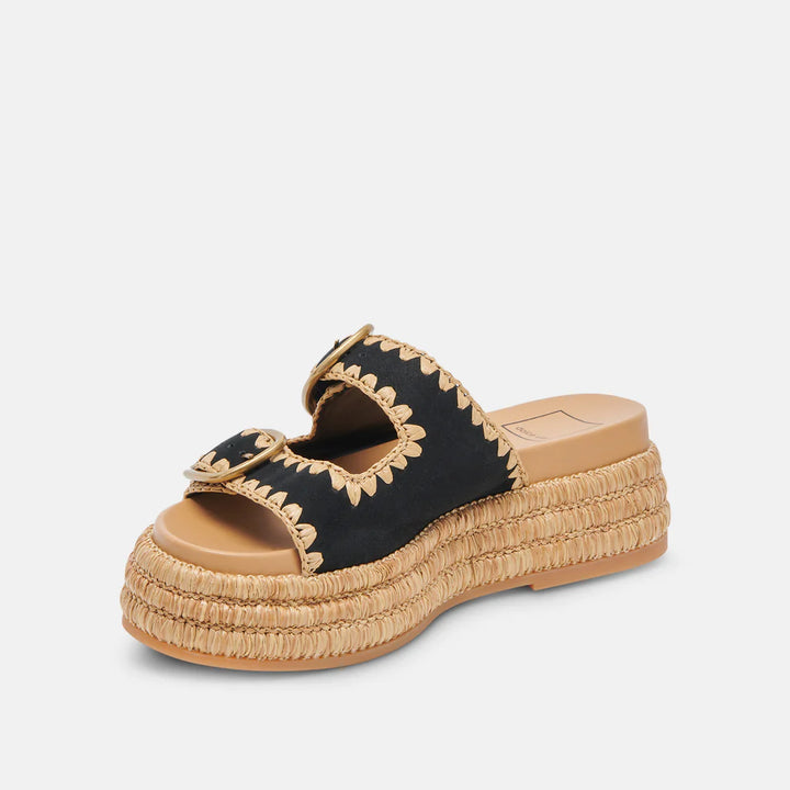 Dolce Vita Wanika Sandals-Onyx Nubuck