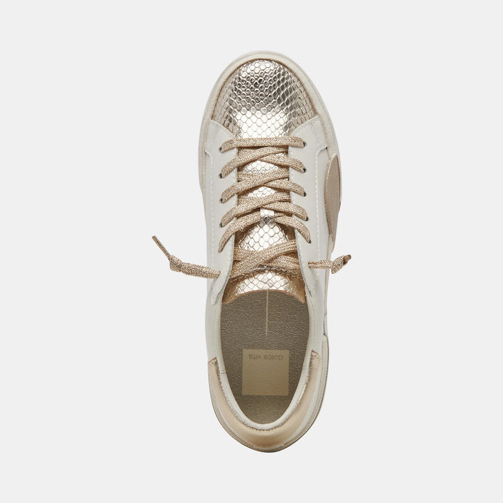 Dolce Vita Zina Sneakers- Gold
