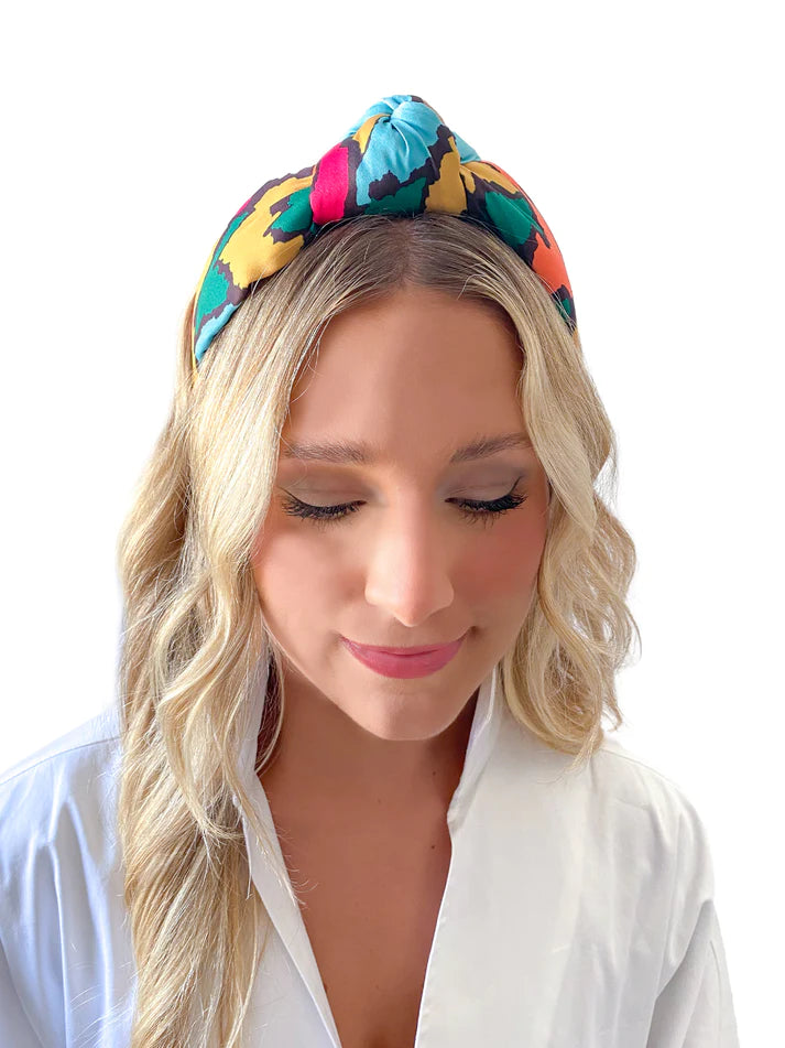 Emily McCarthy Headband- Fall Ikat