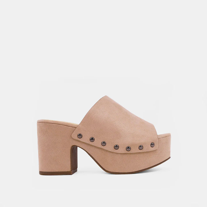 Shu Shop Gina Wedge- sand suede