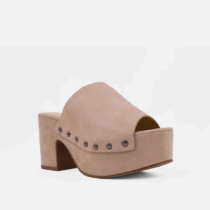 Shu Shop Gina Wedge- sand suede