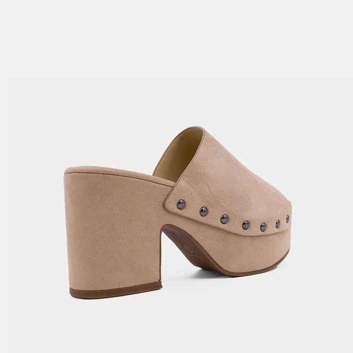 Shu Shop Gina Wedge- sand suede