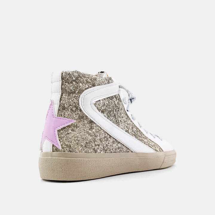 Shu Shop Rooney Sneaker- Pearl Glitter