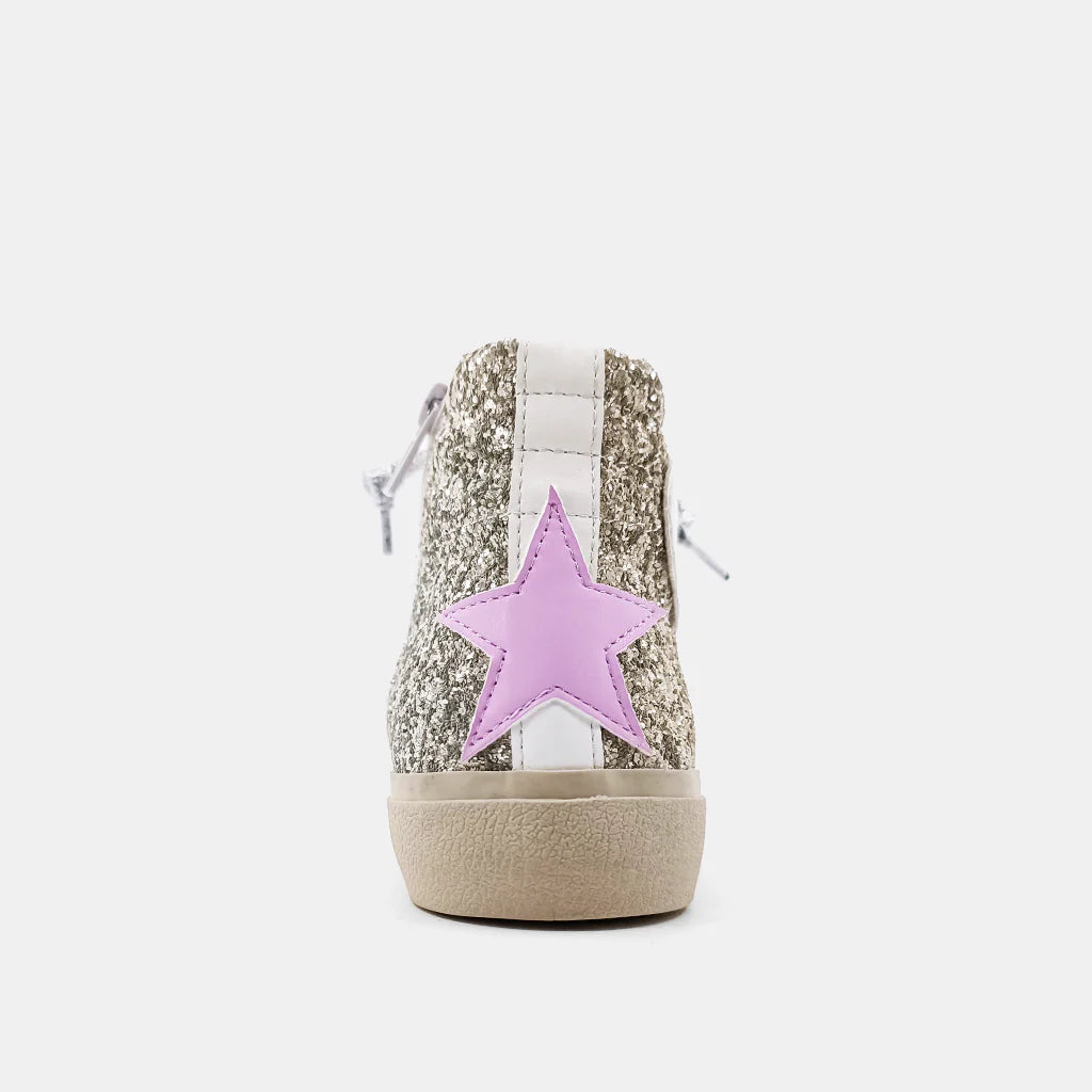 Shu Shop Rooney Sneaker- Pearl Glitter