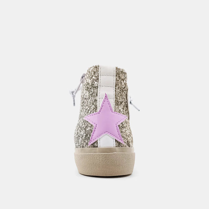Shu Shop Rooney Sneaker- Pearl Glitter