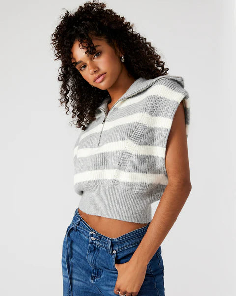 Easton Sweater-Heather Grey