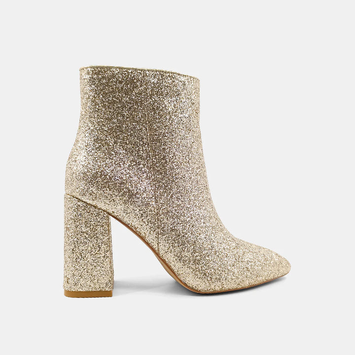 Shu Shop Veronica Boot- Gold Glitter