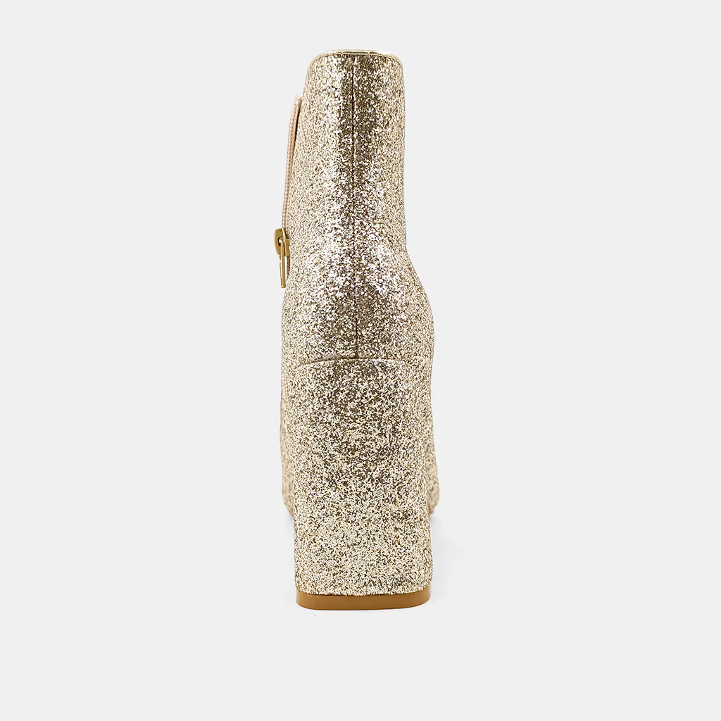 Shu Shop Veronica Boot- Gold Glitter