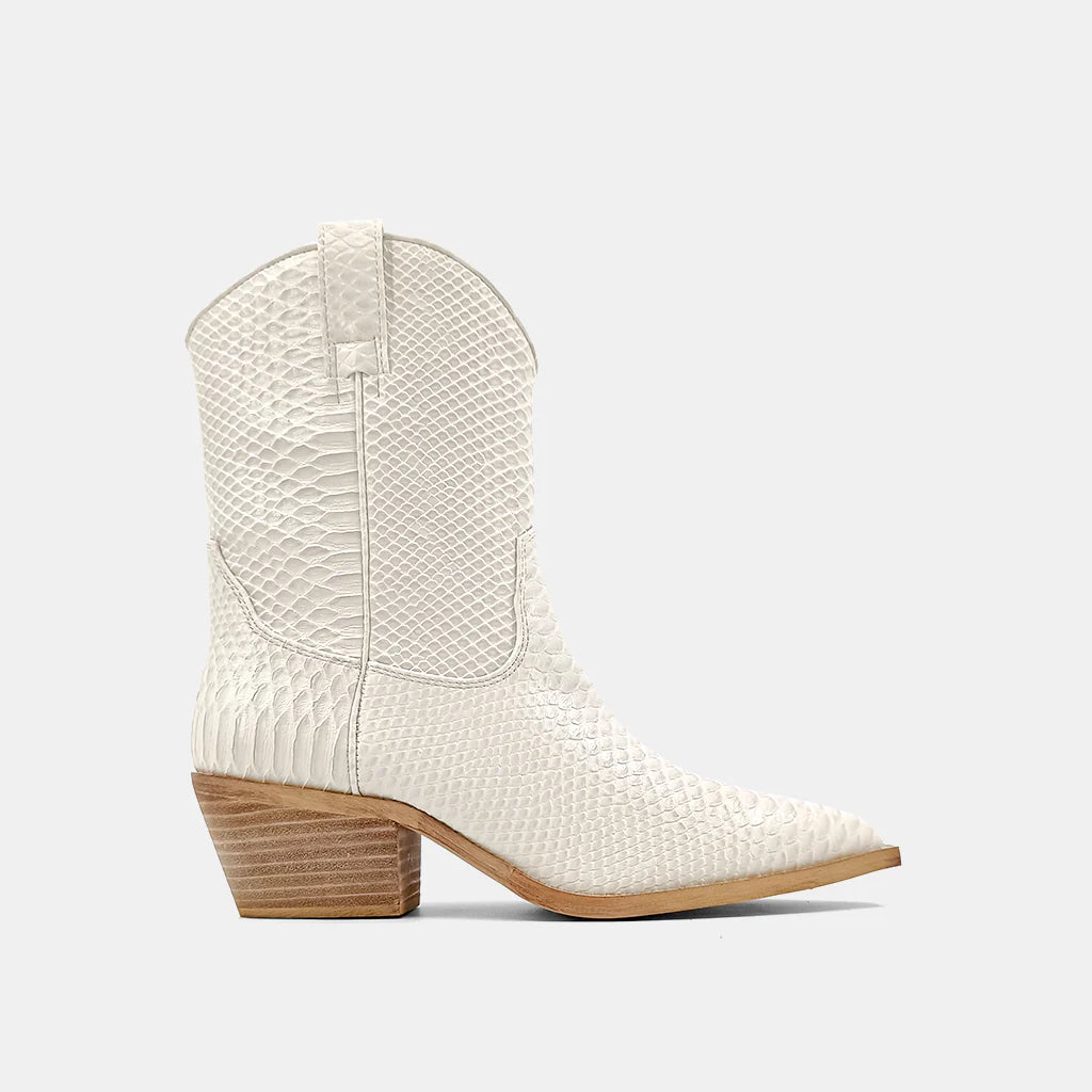 Shushop Zou Zou Boot- Bone Snake