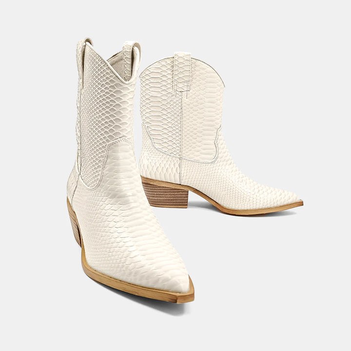 Shushop Zou Zou Boot- Bone Snake