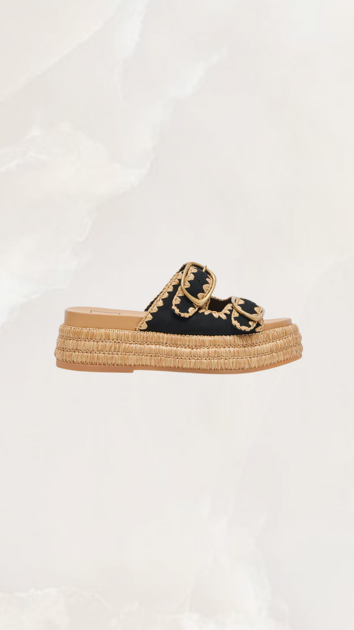 Dolce Vita Wanika Sandals-Onyx Nubuck