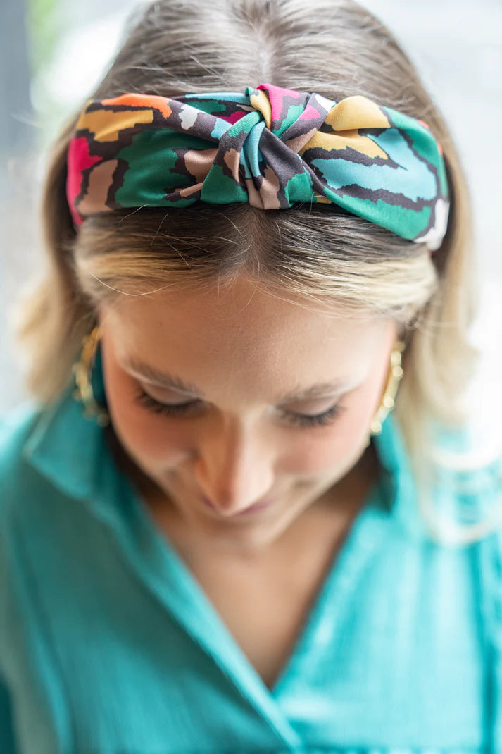 Emily McCarthy Headband- Fall Ikat