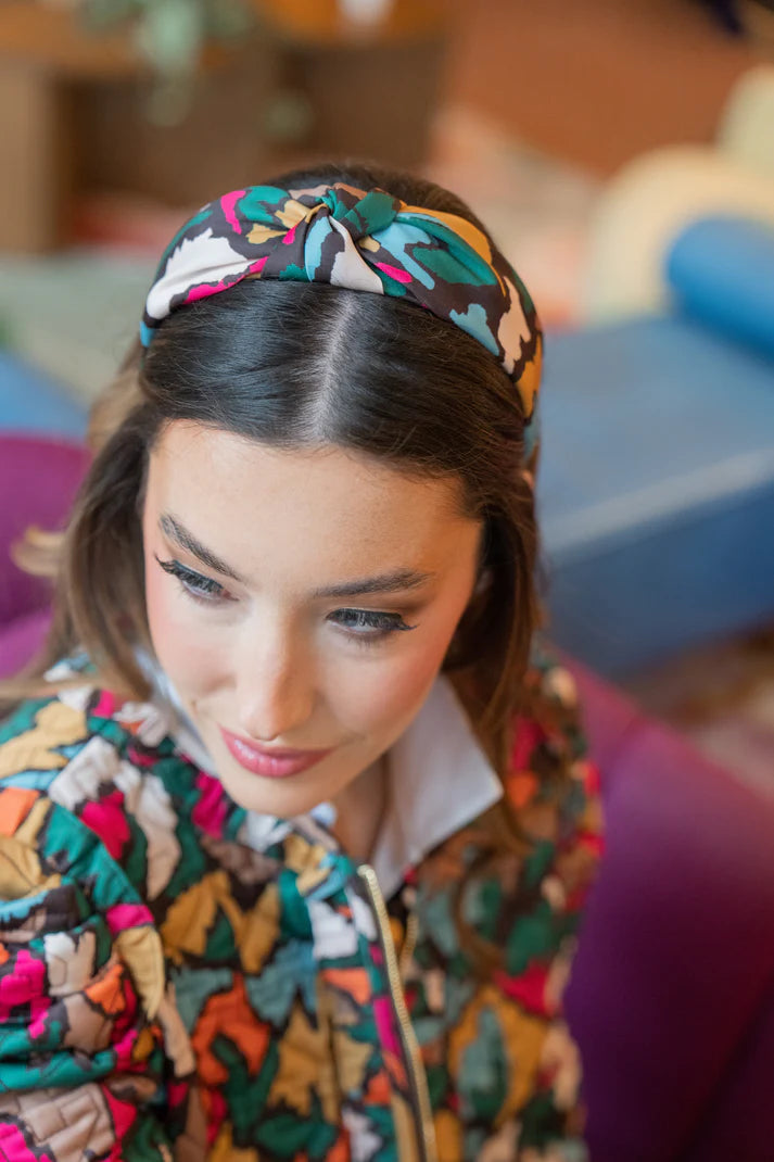 Emily McCarthy Headband- Fall Ikat