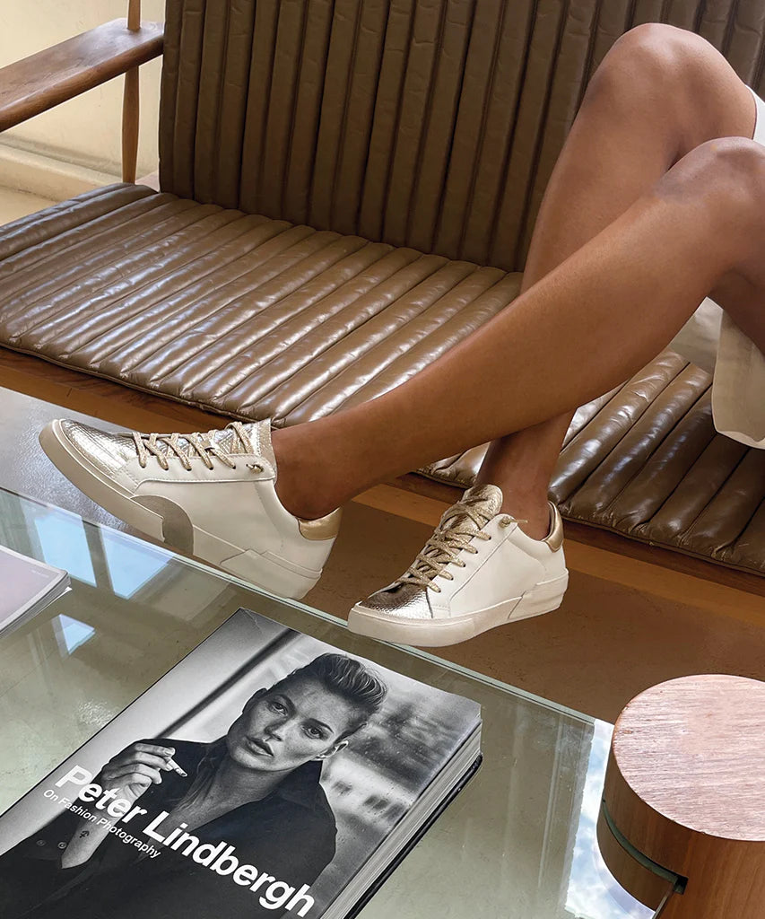 Dolce Vita Zina Sneakers- Gold